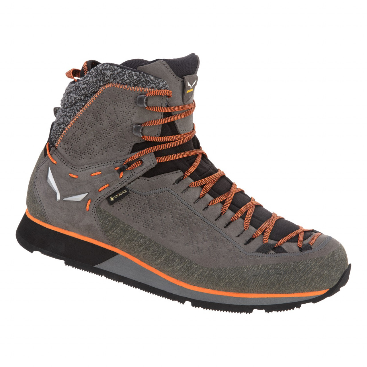 Salewa Mountain Trainer 2 Kışlık GORE-TEX® Erkek Bot Kahverengi/Gri/Turuncu Türkiye 843260TQC